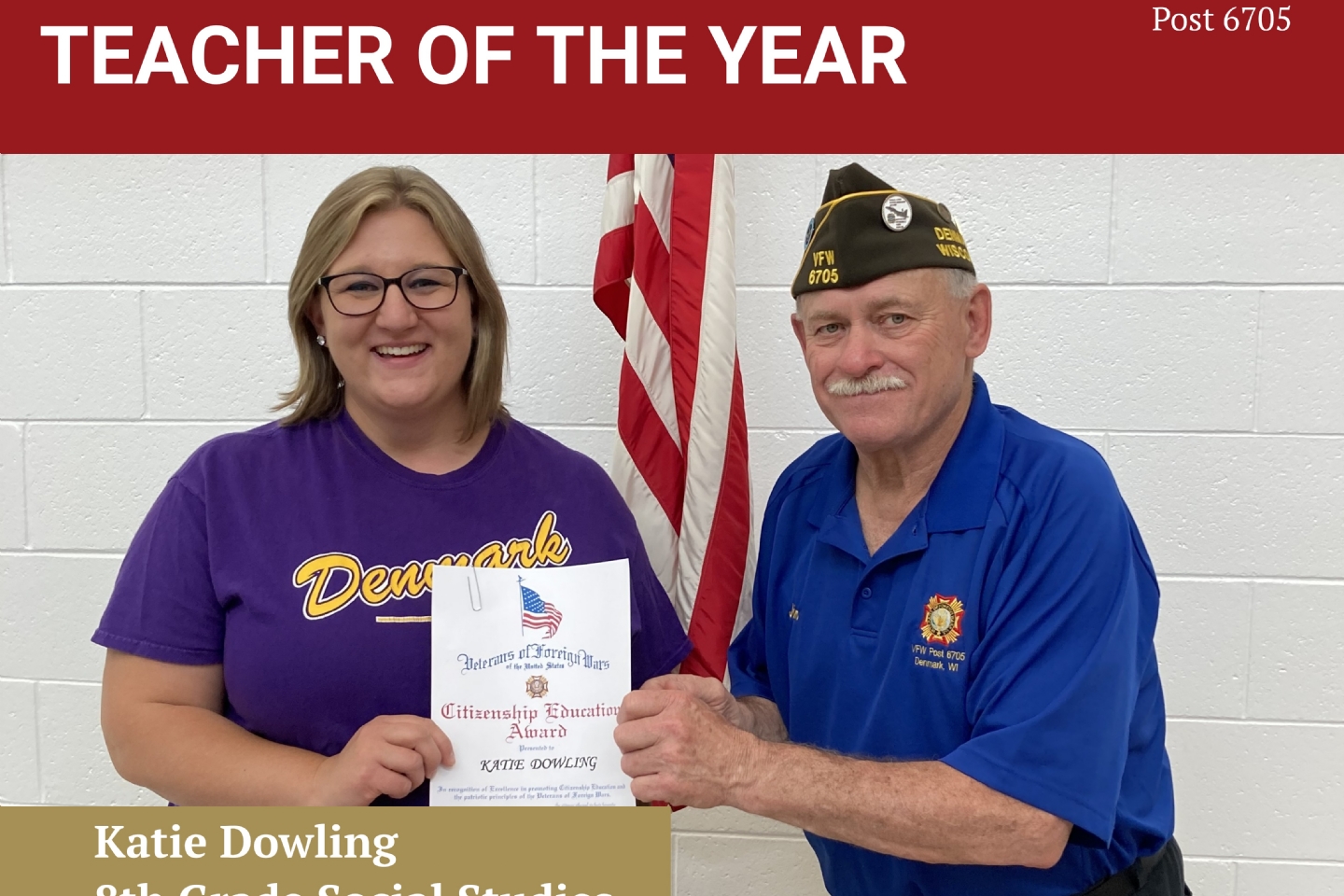 VFW Post 6705 Denmark Wisconsin